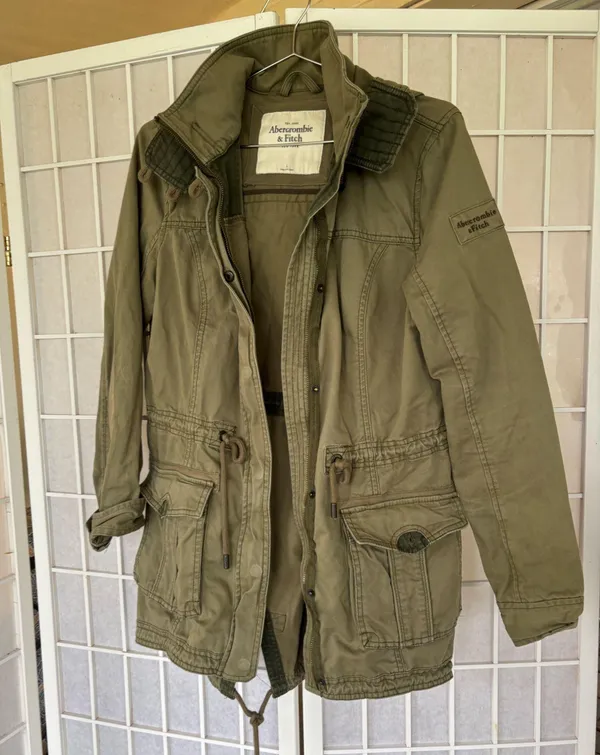 Abercrombie and Fitch Army Jacket L - Image 5