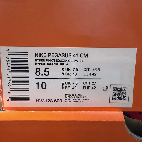 Nike Pegasus 41 'Watermelon' Hyper Pink Sneakers,‎ Women's Sz 10 New HV3128-600 - Image 10