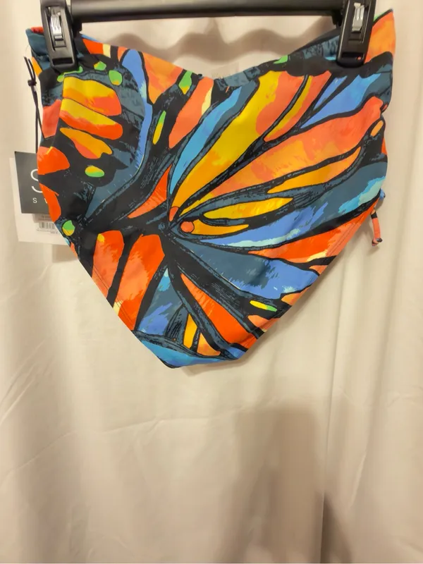 NWT S3 Swim Smoothing Cinch Adjustable Side Tie High Waist Bottom, Medium - Image 13