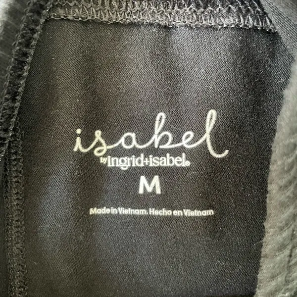 New with Tags Isabel Maternity by Ingrid & Isabel Black Leggings - Image 2