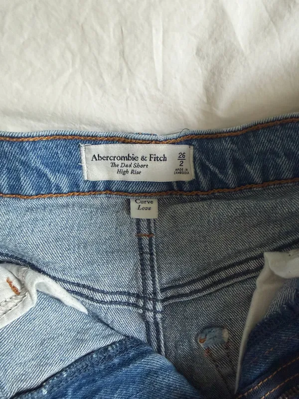Abercrombie Dad Shorts Curve Love High-Rise - Image 3