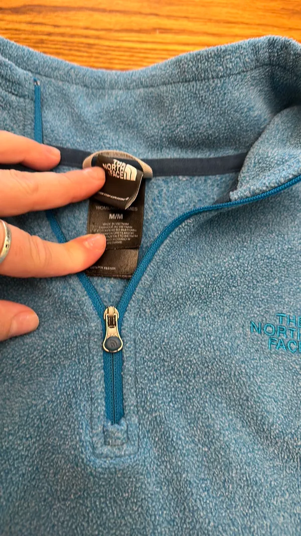 Blue North Face Fleece - Image 3