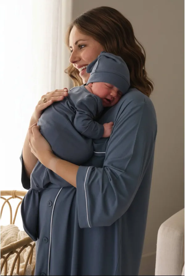Caden lane delivery gown Blue - Image 2