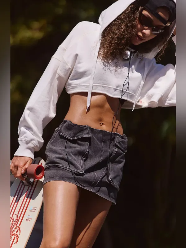 NWT Free People movement New Flow Skort $58MSRP - Image 2