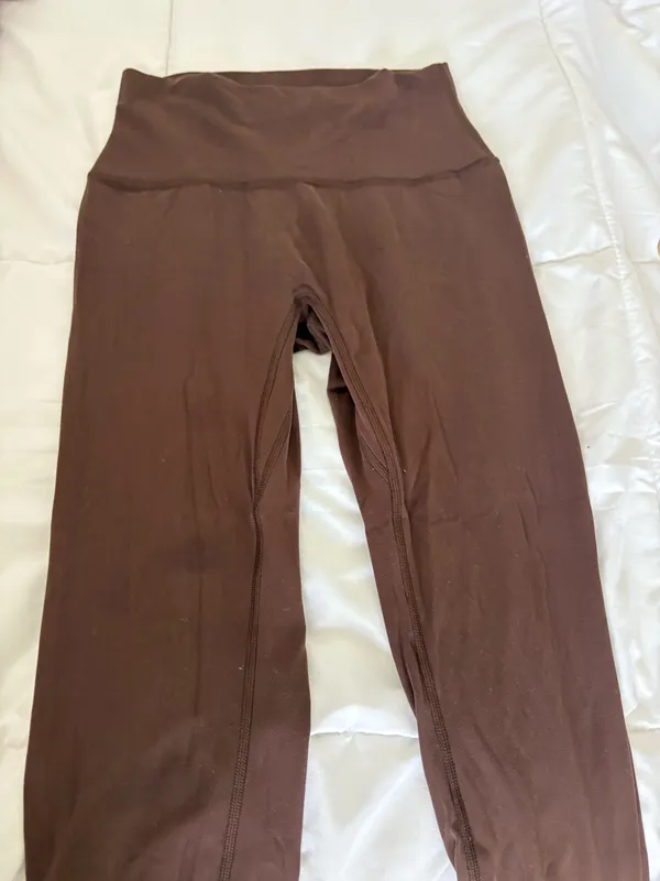 Aritzia Butter Leggings Brown - Image 2