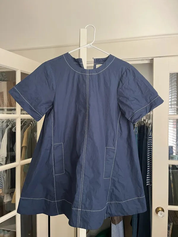 Maeve Emmy Short-Sleeve Swing Mini Dress - Image 6