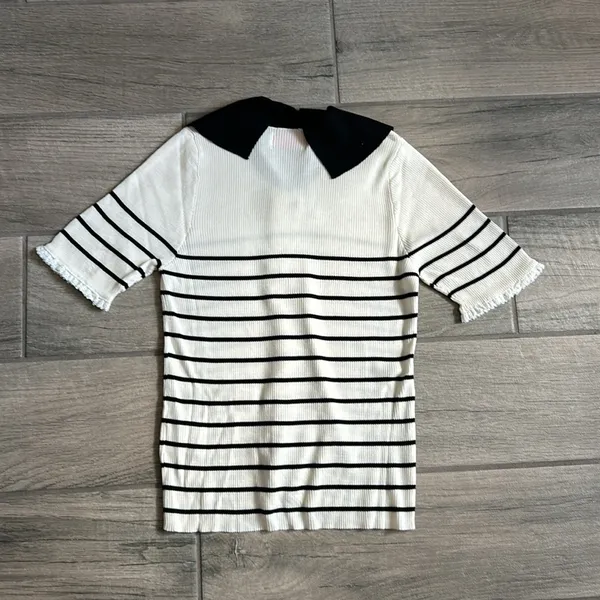 Cinta stripe sweater Black - Image 8