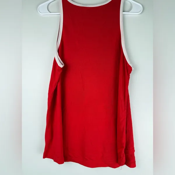 Red Nintendo Tank‎ Top with Mario Characters - Image 3
