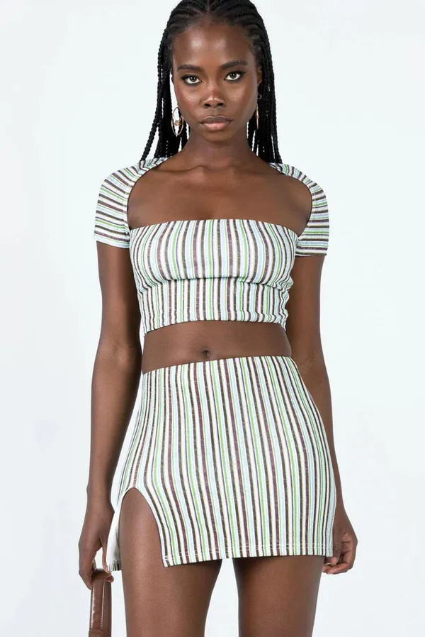 Striped Skirt - Image 4