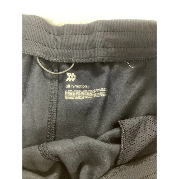 All in Motion Womens Fleece Shorts Dark Blue Size L NWT 041 01 2055 - Image 4