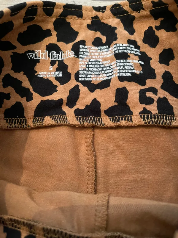 Cheetah Biker Shorts Multi - Image 3
