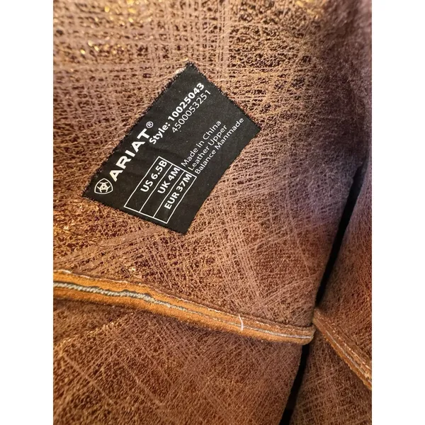 Ariat Women’s Round Up Stockyards Western Boot 10025043, Size 6.5B - Image 14