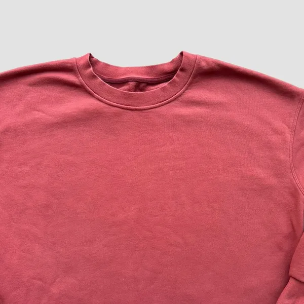 Lululemon Oversized Crewneck Sweatshirt Pink Salmon Women's sz M/L Athleisure - Image 12