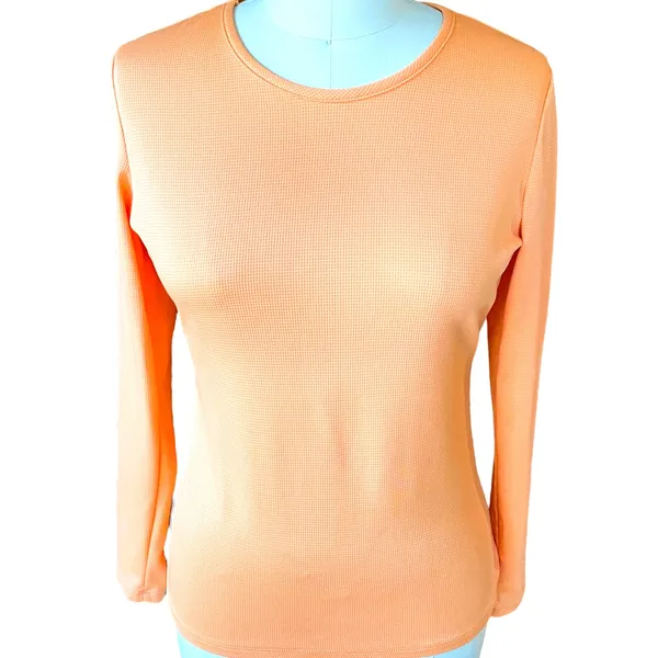 WHITE CROSS FIT Ladies Peach Workout Running Activewear Pullover Top ~ MEDIUM - Image 2