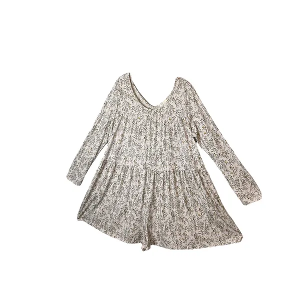 RD Style Floral Print Long Sleeve Tiered Mini long sleeve romper Cottagecore‎ Boho Chic - Image 5