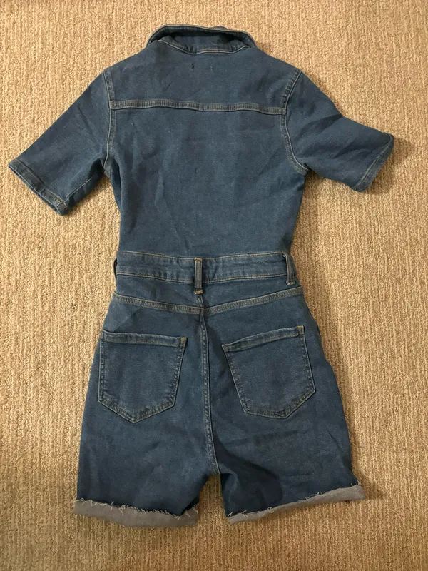 Nasty Gal Denim Romper  - Image 3