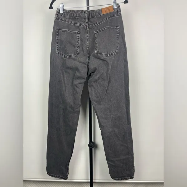 Urban Outfitters BDG Washed Gray Black Denim Mom High‎ Rise Jeans - Image 3