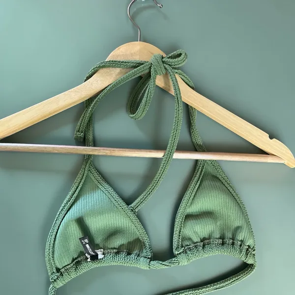 PrettyLittleThing Green Swimsuit Crin - Image 5