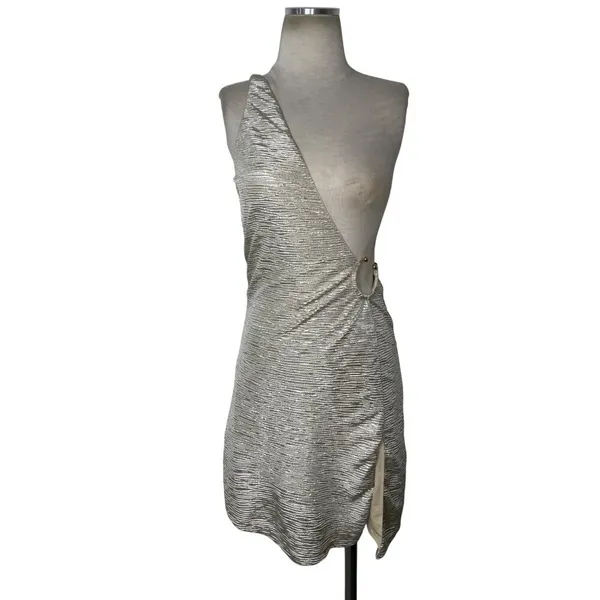 h:ours x Yovanna Ventura Rei Dress in Chardonnay New Womens Mini Party - Image 4