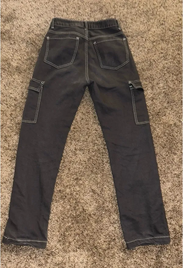 S.O.N.G Cargo Pants Gray Size 5 - Image 2