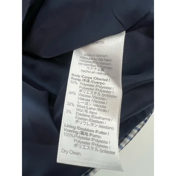 NWT Madewell Suiting Mini Skirt‎ Sz 4 - Image 9