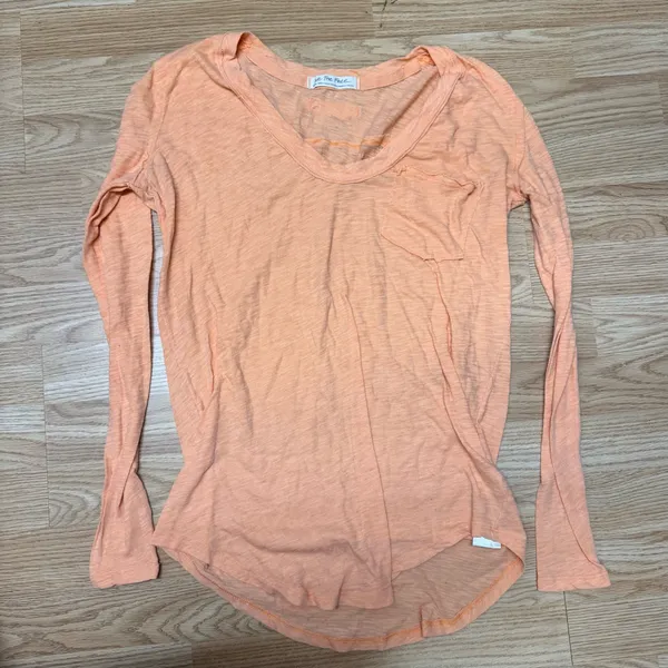 Free People Betty Scoop Neck Long Sleeve Top - Image 5