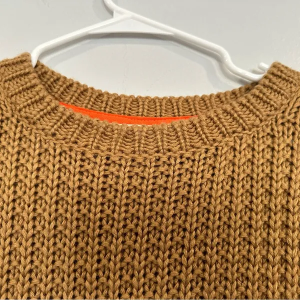 Anthropologie Sparrow Womens Colorblock Striped Chunky Knit Olaf Sweater Medium - Image 2
