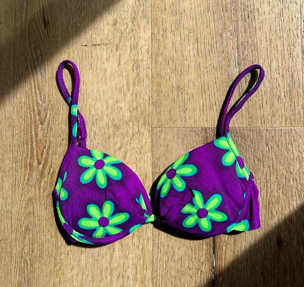 ✨Retro vintage swim top Purple - Image 3
