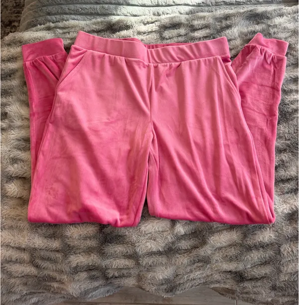 Time & Tru velvet sweat set - Pink Size M - Image 3