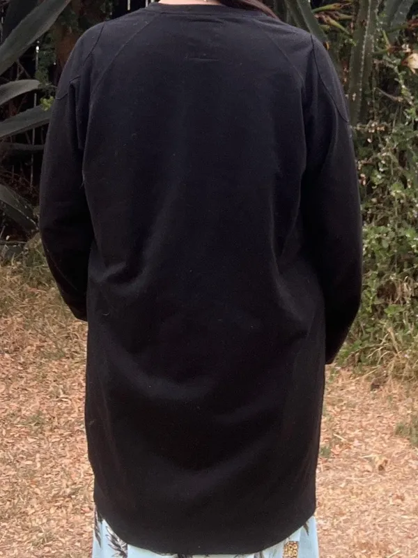 Kerold Black all seeing eye oversized sweatshirt. Gold Size M - Image 4