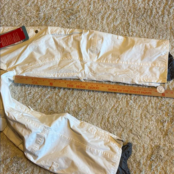 Burton Women's Dryride Stow Cargo Snow Pant XS White Rock Salt New With Tags - Image 16