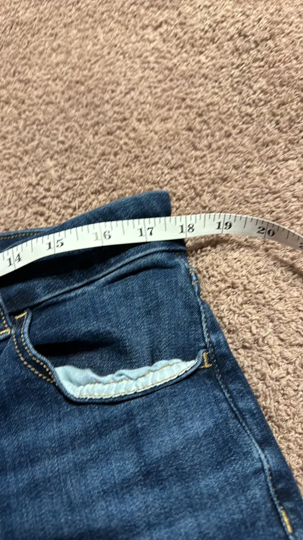 American Eagle skinny jeans size 16 short curvy jeggings - Image 3