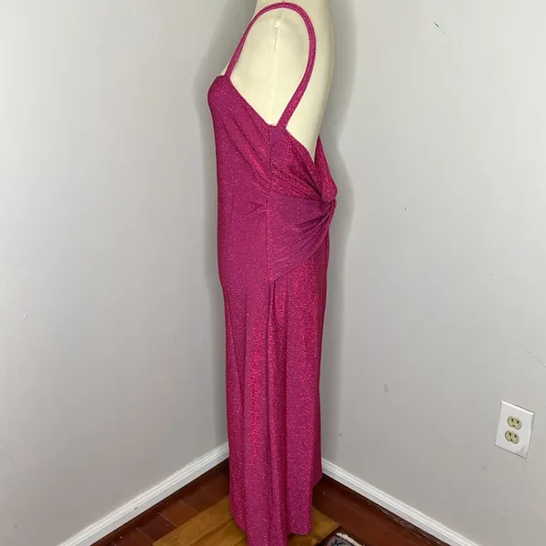 Reformation Breslin Dress Pink‎ - Image 3