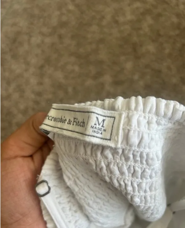 Abercrombie & Fitch White Dress - Image 3