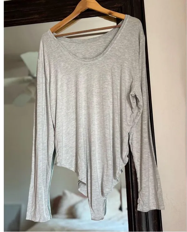 Anthropologie Crewneck Long Sleeve Bodysuit New With Tags - Image 2