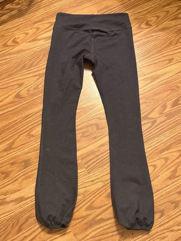Splits59 Women's High-Waist Flared Leggings with Ankle Cuffs Medium - Image 4
