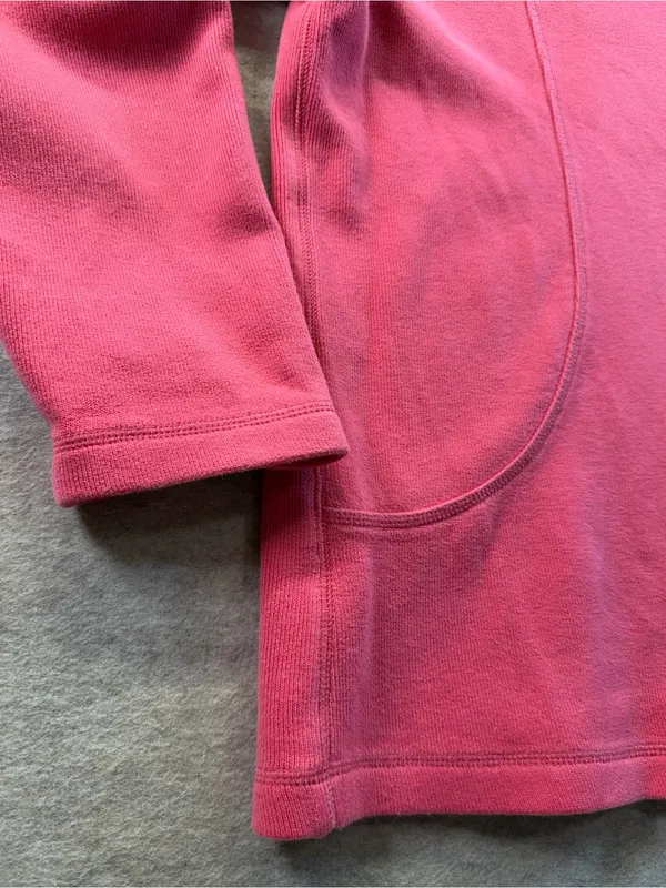 Tommy Bahama Aruba Half Zip Sweatshirt Women’s XL Very Berry Pink - Image 6