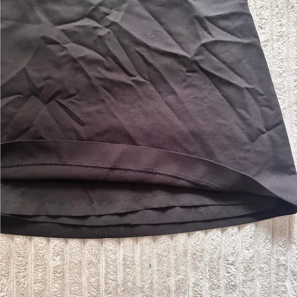 Express Double Lined Black A-Line Skirt - Image 2