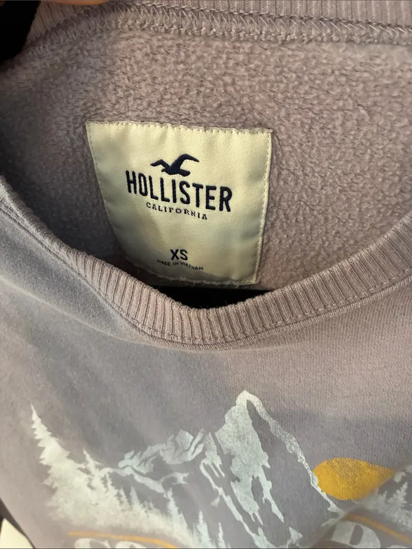 Hollister cropped sweatshirt - Image 3