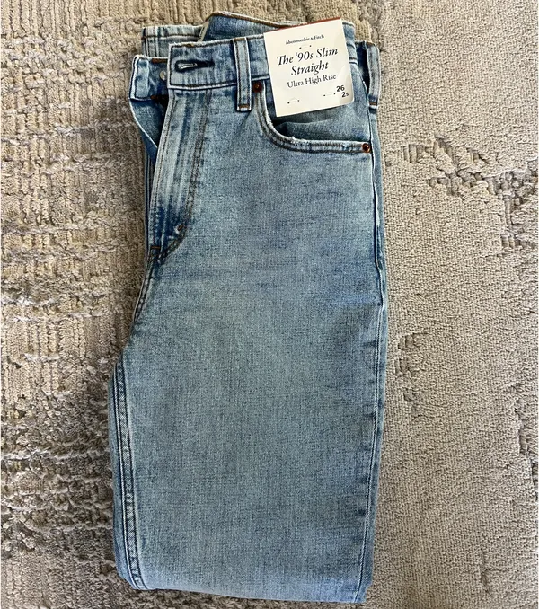 Abercrombie Jeans 90s Straight High-Rise - Image 4