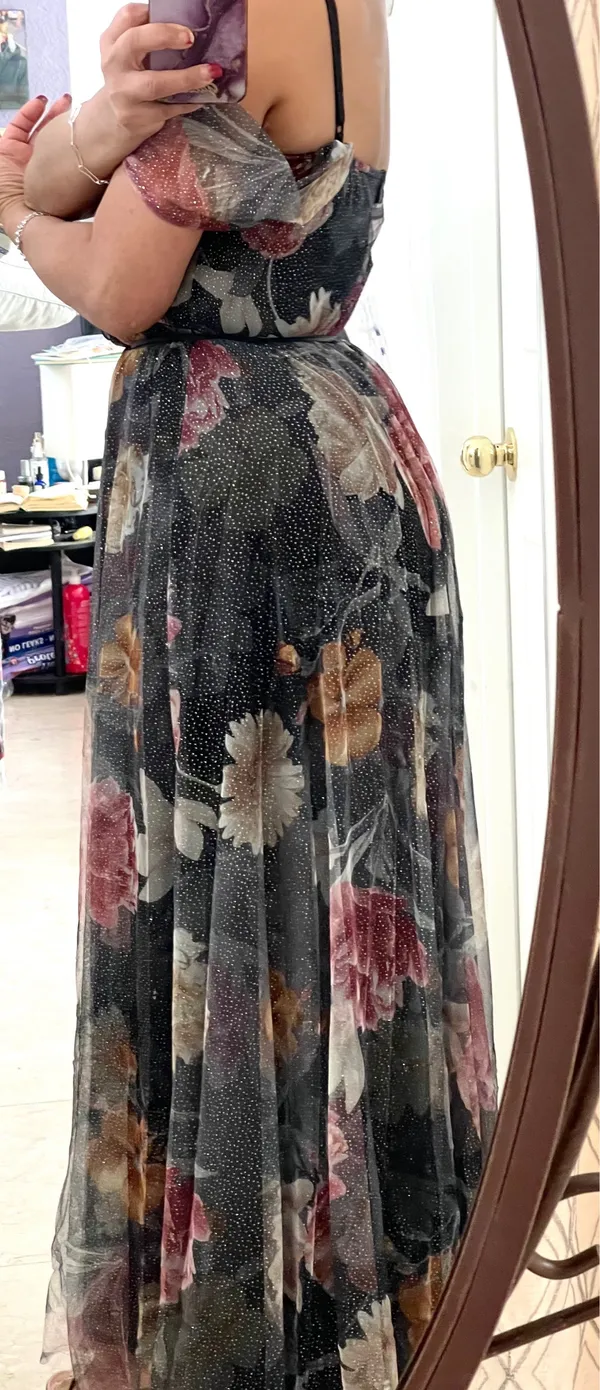 Brand New Candalite Formal Floral Maxi Dress - Image 3