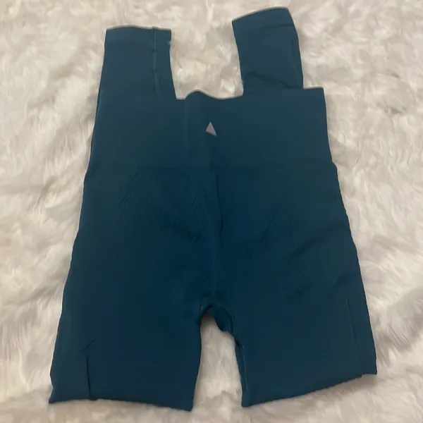 Balance Athletica (Vitality) Teal Quartz Energy Leggings Athleisure Gym Seamless - Image 2