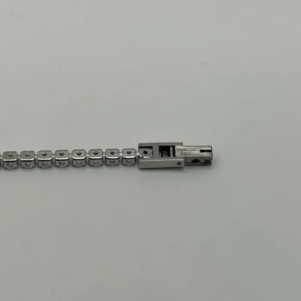 Moissanite Tennis Bracelet Real Silver VVS D Color Iced Out 3mm 7.5 Inch No Pass - Image 7