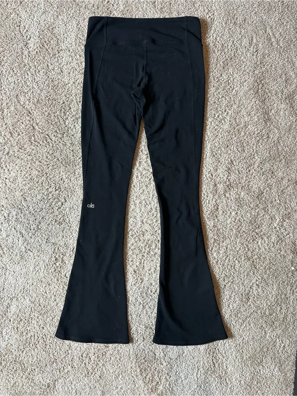 Alo Yoga Black Flare/Bootcut Leggings - Image 2