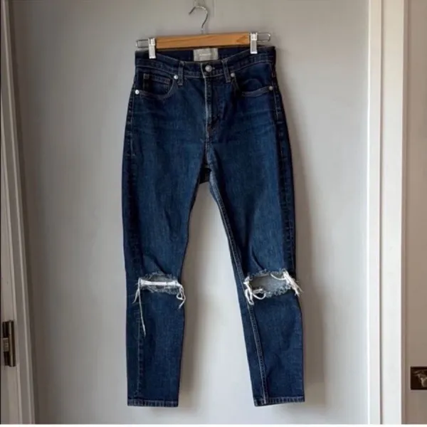 Everlane Ankle Distressed Jeans - Image 2