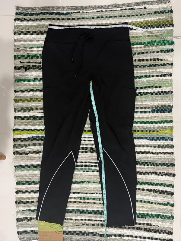 Jaanuu Black Jogger Scrubs - Image 3