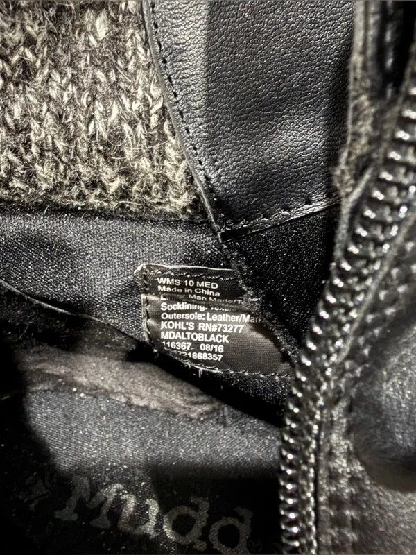 Mudd Black Boots - Image 5