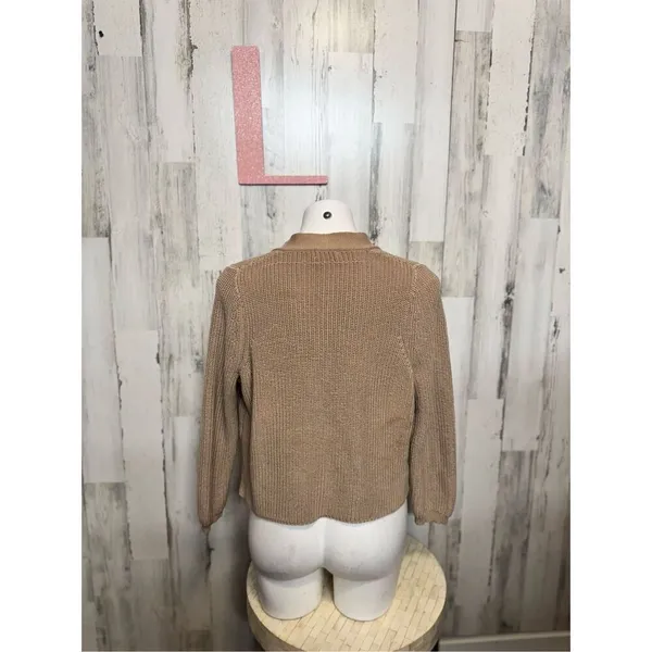 NUDE brown sweater size large Tan - Image 6