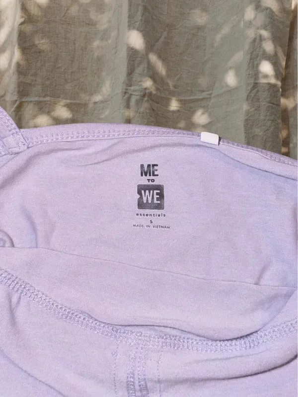 We to We Lavender Lace Tank - Image 7