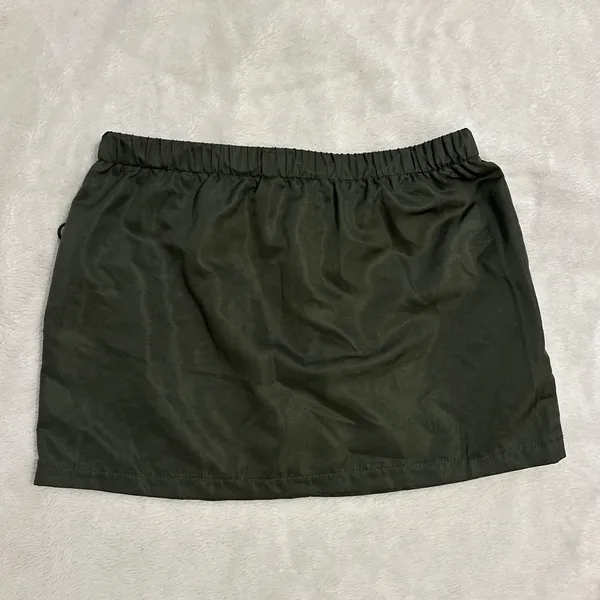 Edikted Army Green Skirt - Image 3